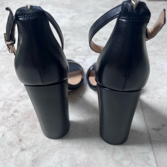 Sam Edelman Yaro Black Leather Heel Sz 5 Women’s - Picture 5 of 5